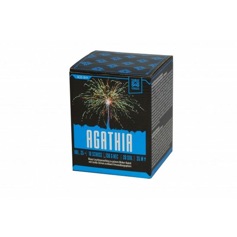 Jetzt Agathia 10-Schuss-Feuerwerk-Batterie ab 9.34€ bestellen