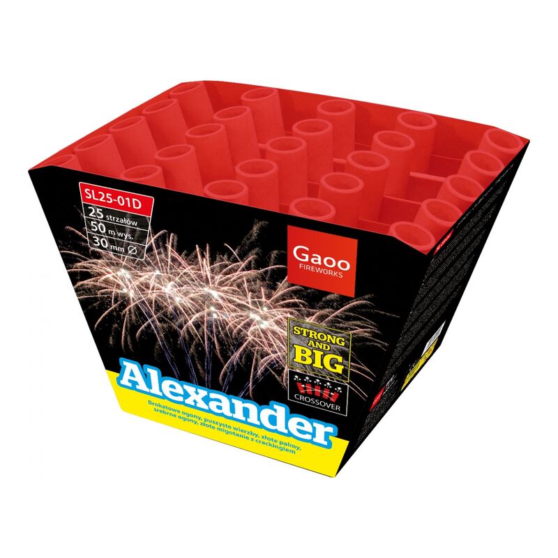 Jetzt Alexander 25-Schuss-Feuerwerk-Batterie ab 36.54€ bestellen