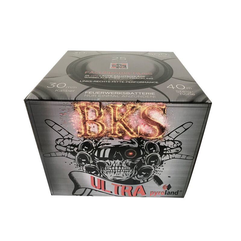 Jetzt BKS ULTRA 25-Schuss-Feuerwerk-Batterie ab 60.34€ bestellen