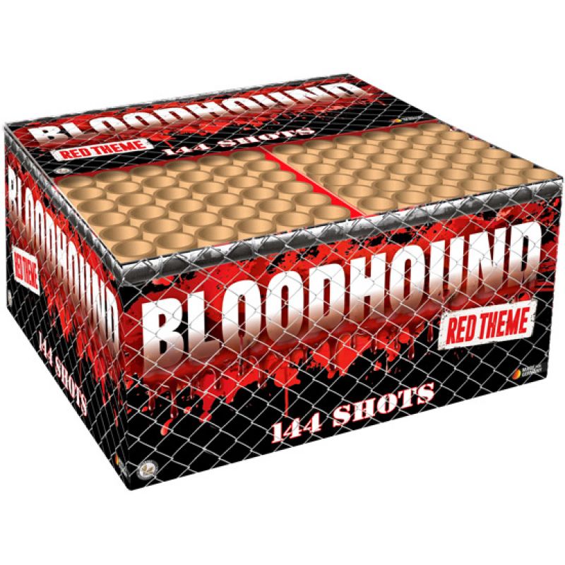 Jetzt Bloodhound 144-Schuss-Feuerwerkverbund (Stahlkäfig) ab 112.49€ bestellen