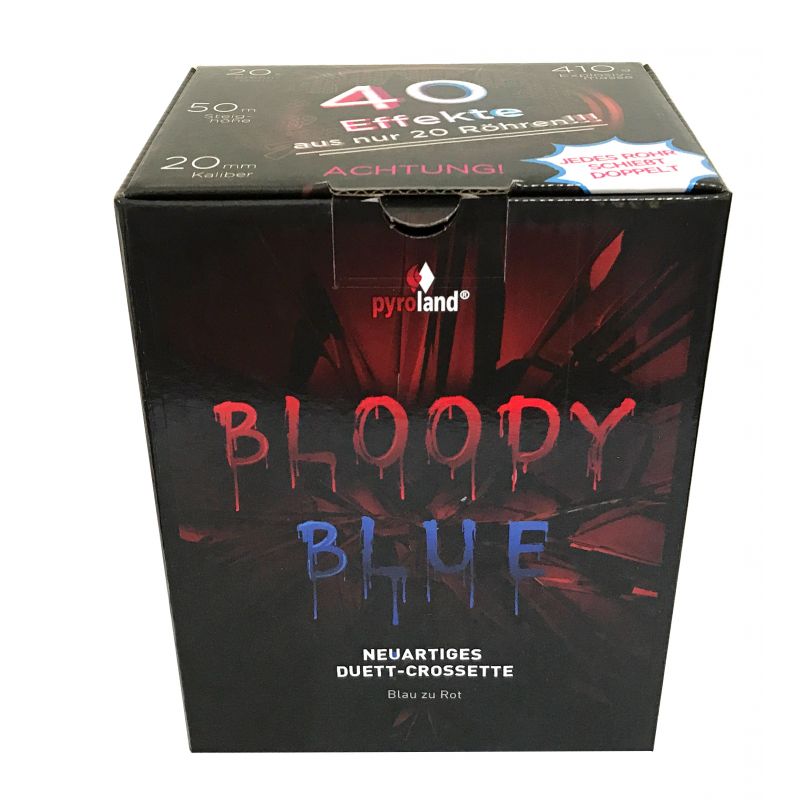 Jetzt Bloody Blue 40-Schuss-Feuerwerk-Batterie ab 25.92€ bestellen