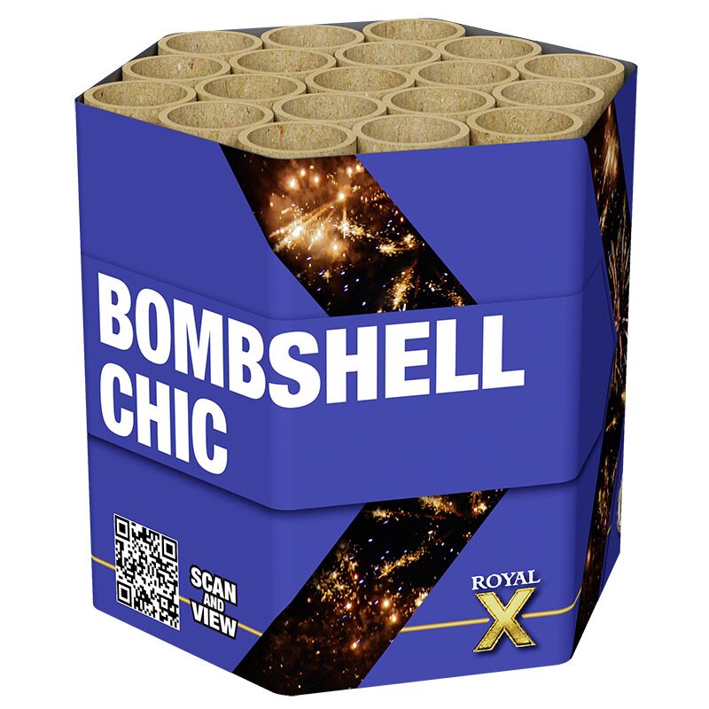 Jetzt Bombshell Chic 19-Schuss-Feuerwerk-Batterie ab 22.09€ bestellen