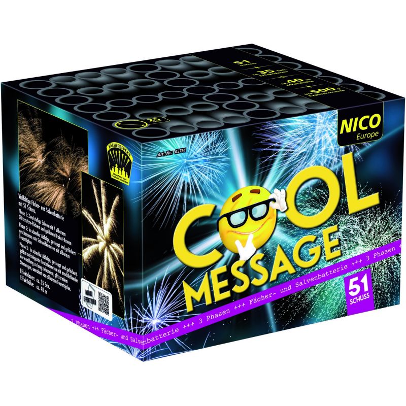 Jetzt Cool Message 51-Schuss-Feuerwerk-Batterie ab 33.14€ bestellen