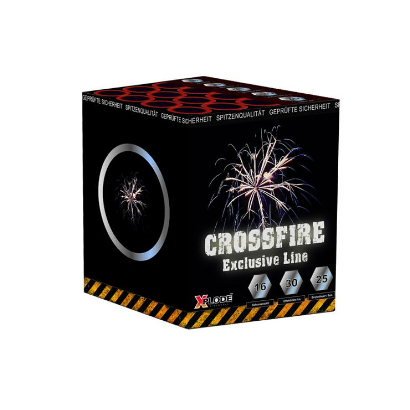 Jetzt Crossfire Crossette 16-Schuss-Feuerwerk-Batterie ab 5.94€ bestellen
