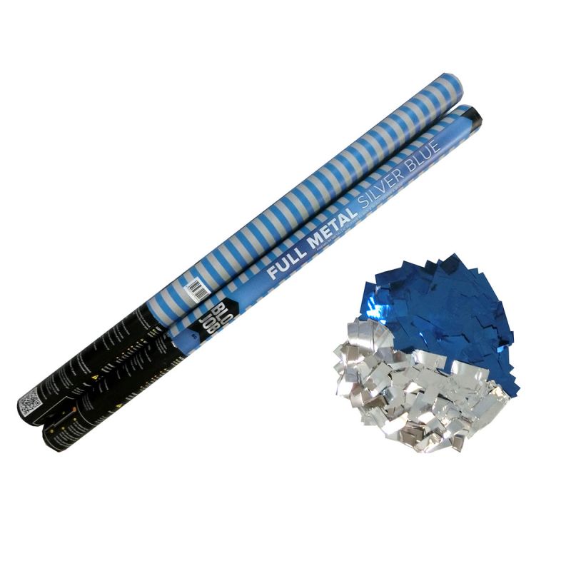 Jetzt Full Metal Silver/Blue 80cm Metallicflitter silber-blau ab 4.02€ bestellen