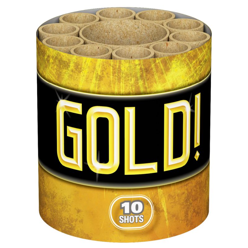 Jetzt Gold! 10-Schuss-Feuerwerk-Batterie ab 3.39€ bestellen