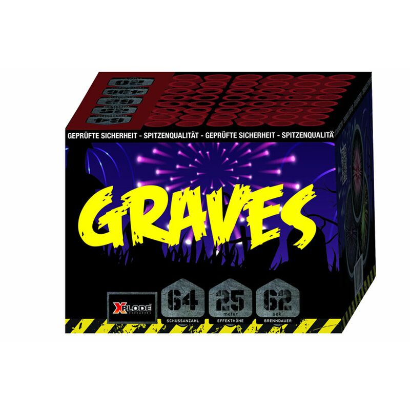 Jetzt Graves 64-Schuss-Feuerwerk-Batterie ab 22.94€ bestellen