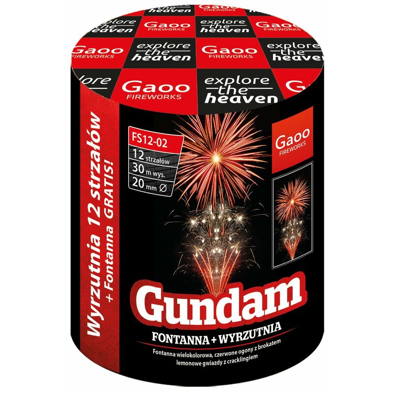 Jetzt Gundam 12-Schuss-Feuerwerk-Batterie ab 8.49€ bestellen