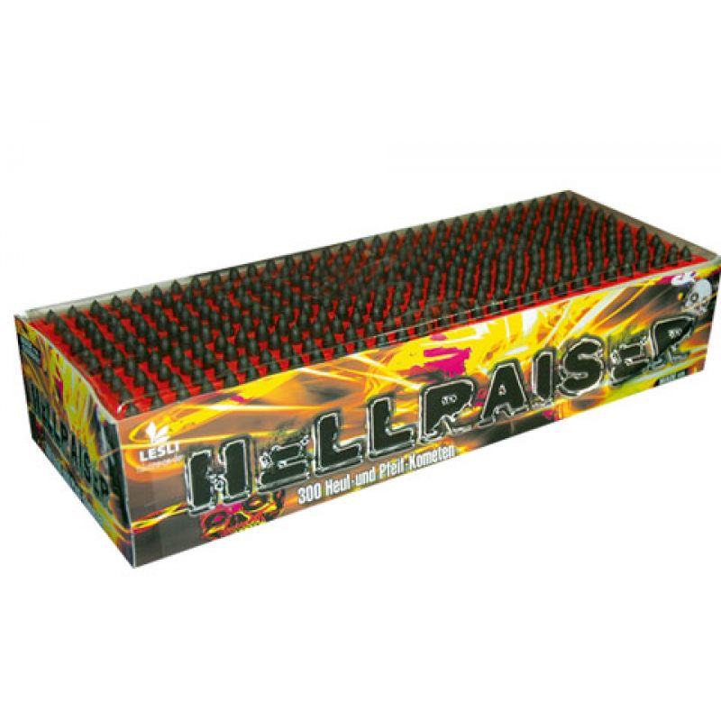 Jetzt Hellraiser 300-Schuss-Feuerwerk-Batterie ab 8.99€ bestellen
