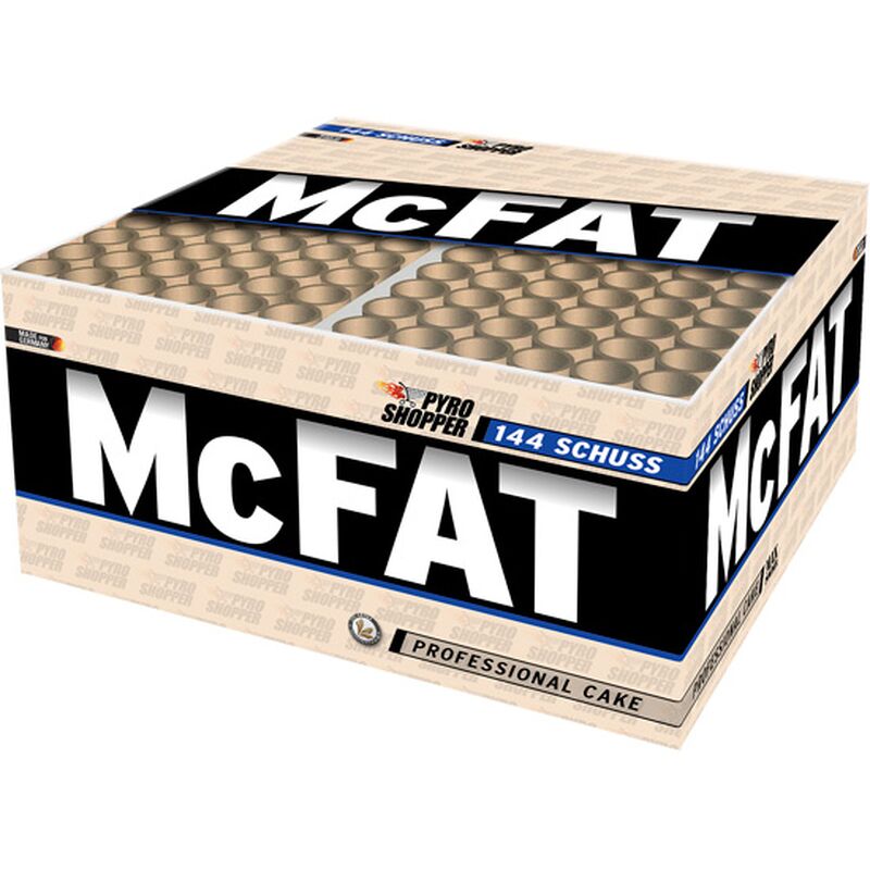 Jetzt McFAT 144-Schuss-Feuerwerkverbund (Stahlkäfig) ab 84.15€ bestellen