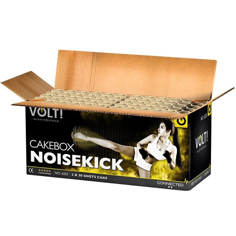 Jetzt Noisekick 60-Schuss-Feuerwerkverbund ab 59.49€ bestellen