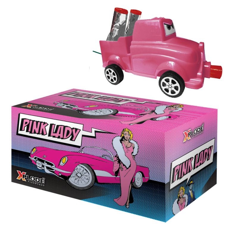 Jetzt Pink Lady Fontänen-Auto ab 2.88€ bestellen