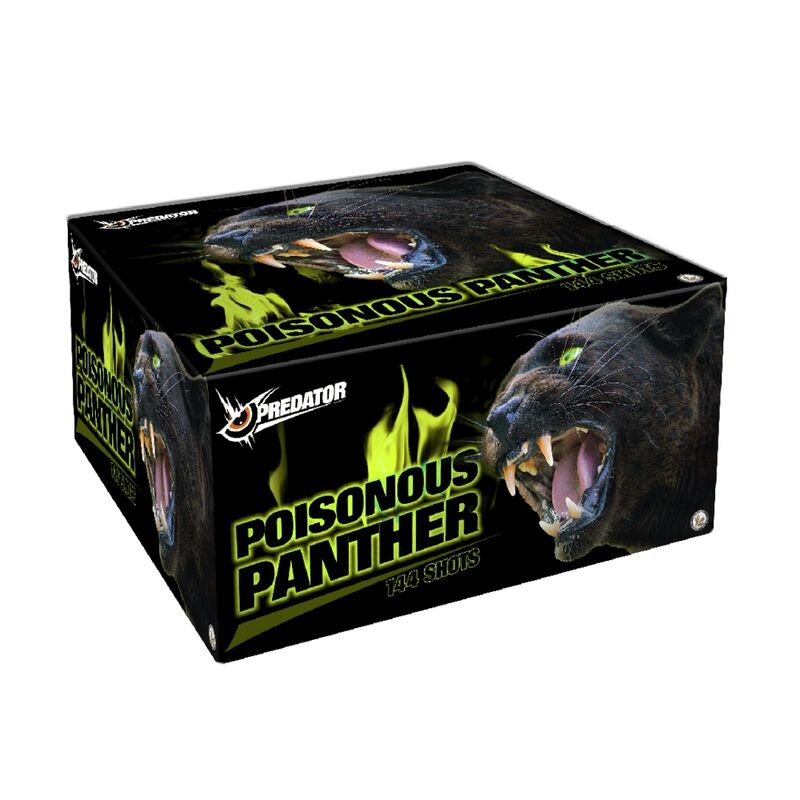Jetzt Poisonous Panther 144-Schuss-Feuerwerkverbund ab 99€ bestellen