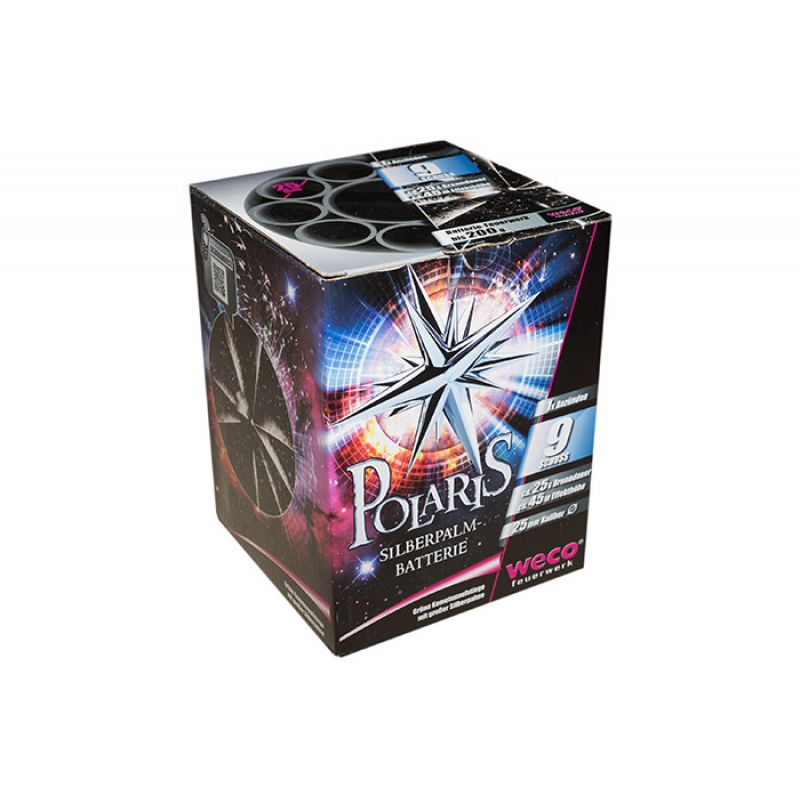 Jetzt Polaris 9-Schuss-Feuerwerk-Batterie ab 9.89€ bestellen