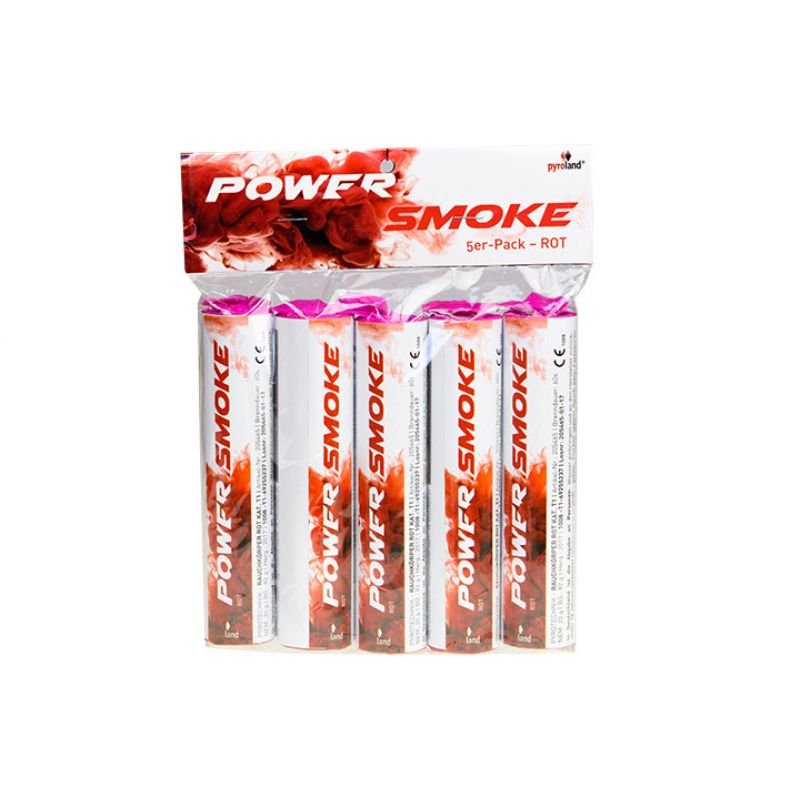 Jetzt Power Smoke Rot 60s ab 8.99€ bestellen
