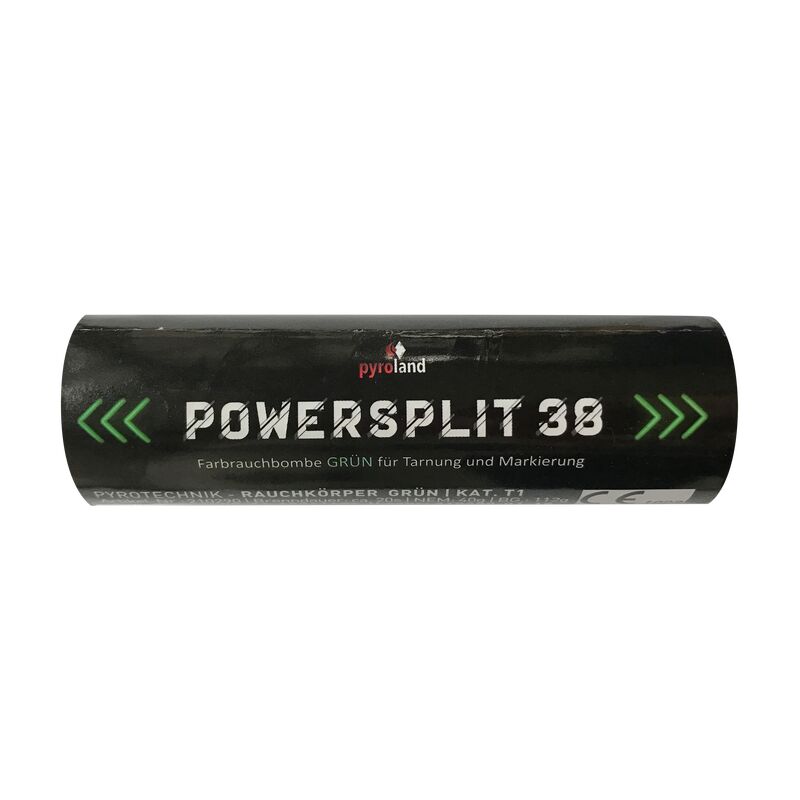Jetzt POWERSPLIT 38 mit Reißzünder 20s, Grün ab 5.99€ bestellen