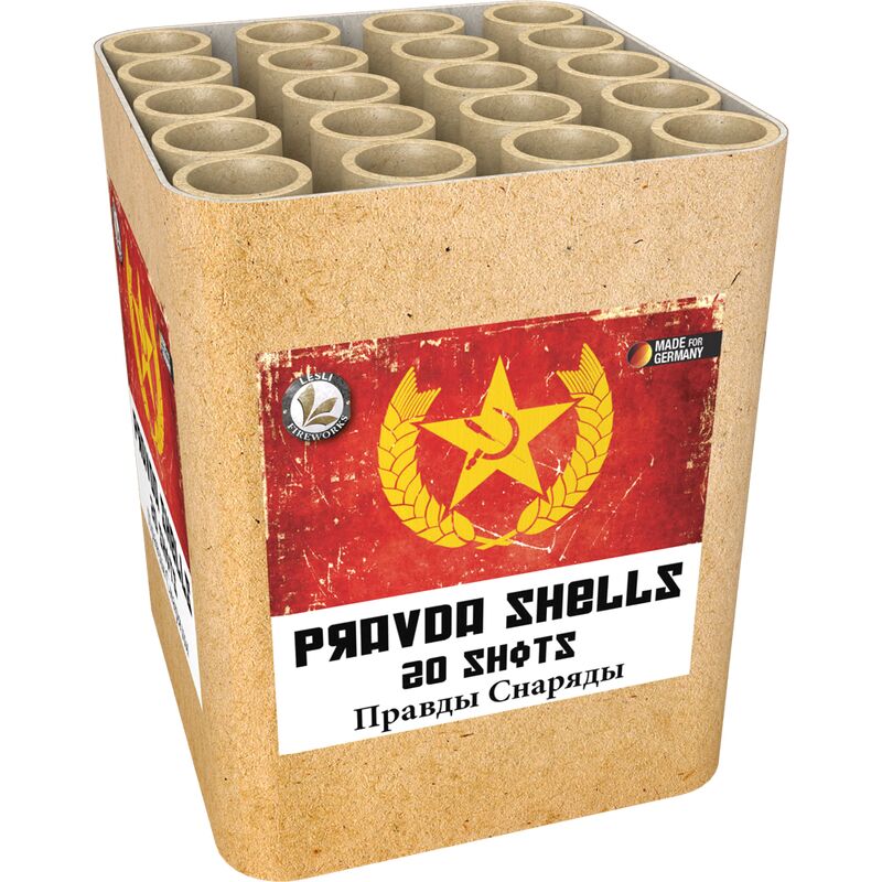 Jetzt Pravda Shells (2er VE) 20-Schuss-Feuerwerk-Batterien (Stahlkäfig) ab 63.74€ bestellen