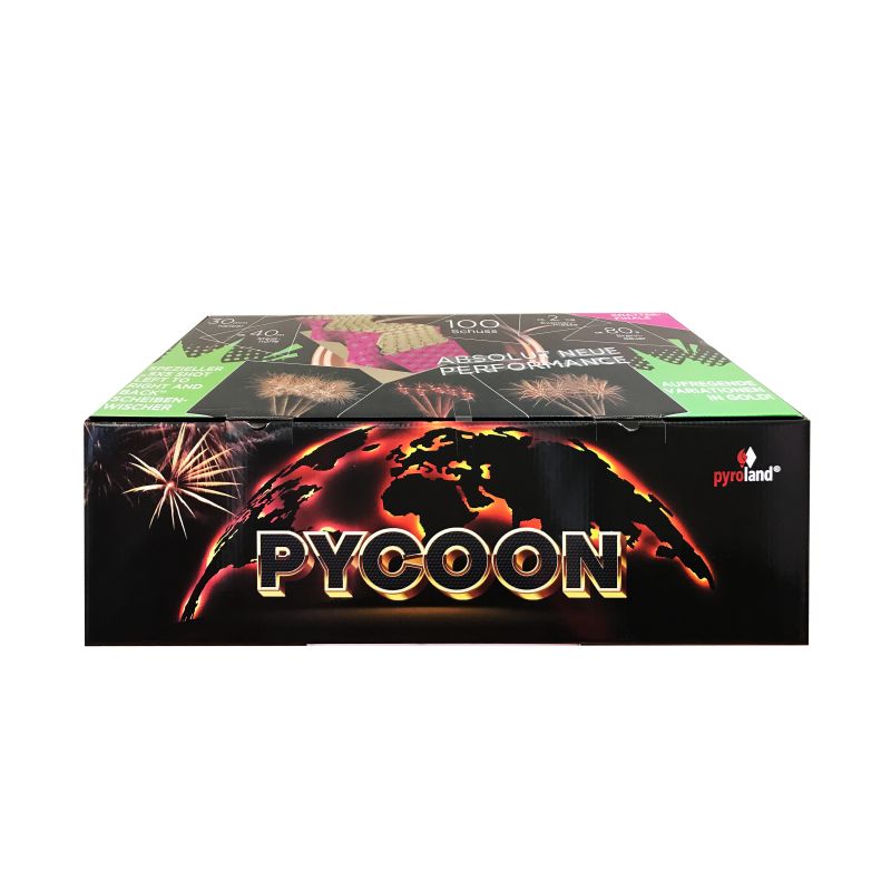 Jetzt Pycoon 100-Schuss-Feuerwerkverbund ab 169.99€ bestellen