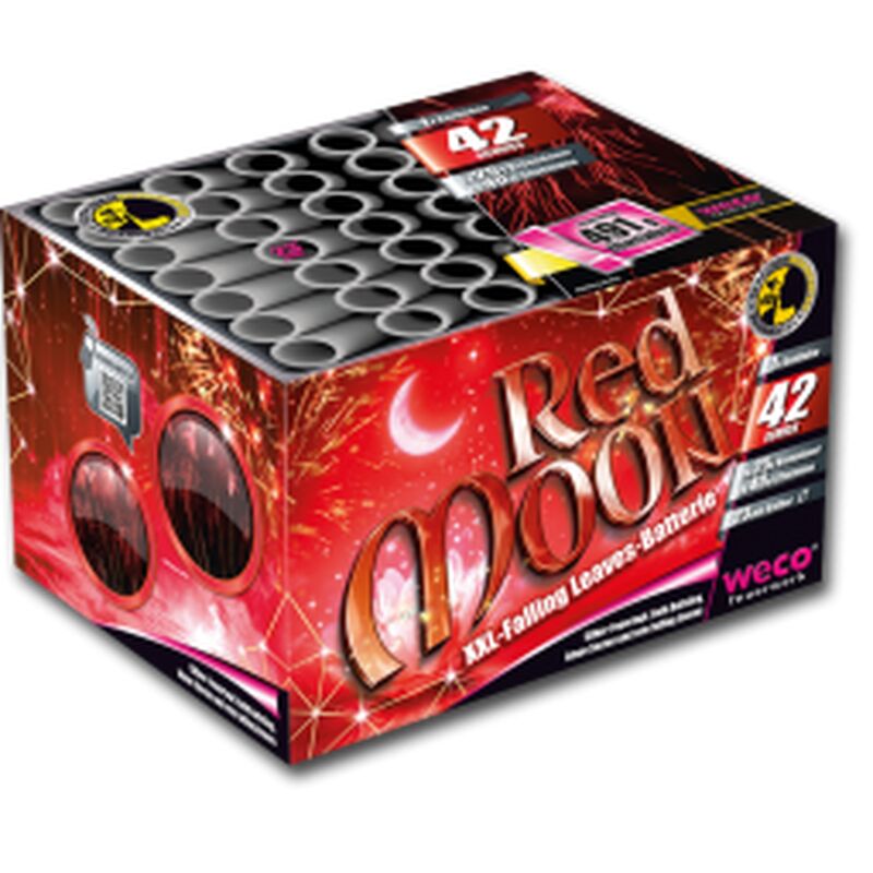 Jetzt Red Moon 42-Schuss-Feuerwerk-Batterie ab 32.99€ bestellen