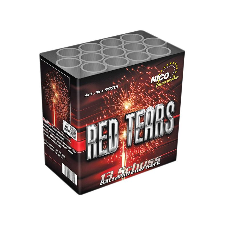 Jetzt Red Tears 13-Schuss-Feuerwerk-Batterie ab 14.99€ bestellen