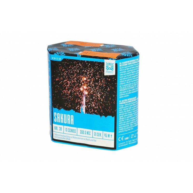 Jetzt Sakura 13-Schuss-Feuerwerk-Batterie ab 14.99€ bestellen