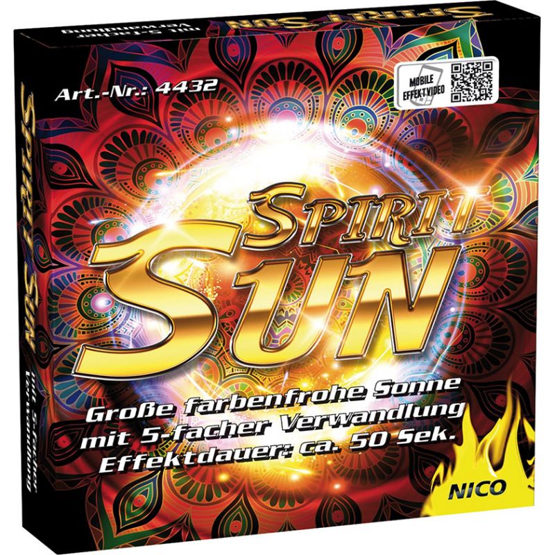 Jetzt Spirit Sun Multieffekt-Sonne ab 5.99€ bestellen