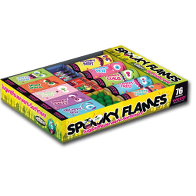 Jetzt Spooky Flames 76-teiliges Jugendfeuerwerk-Sortiment ab 11.99€ bestellen