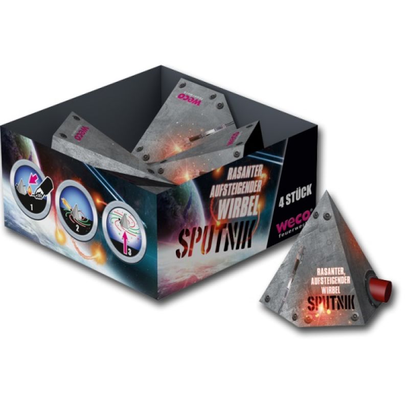 Jetzt Sputniks - Wirbel, 4er Pack ab 6.79€ bestellen