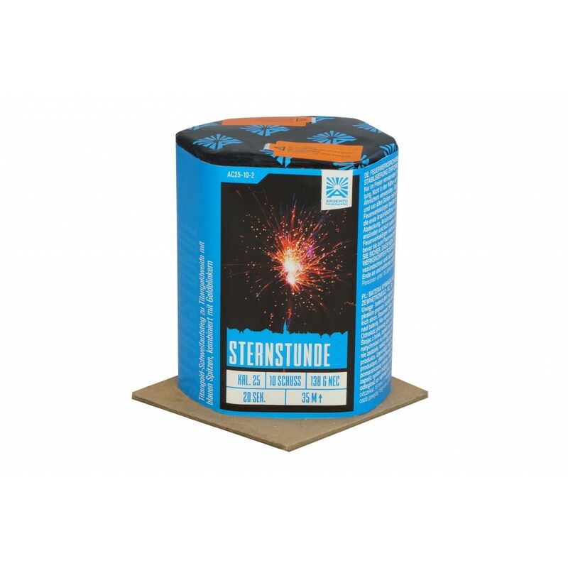 Jetzt Sternstunde 10-Schuss-Feuerwerk-Batterie ab 6.79€ bestellen