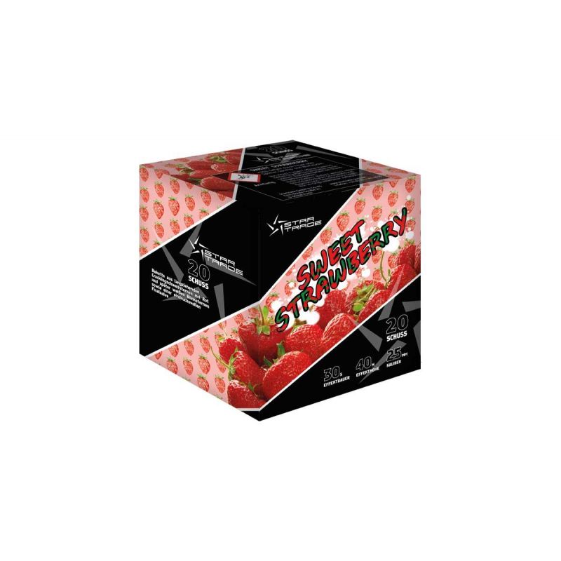 Jetzt Sweet Strawberry 20-Schuss-Feuerwerk-Batterie ab 15.29€ bestellen