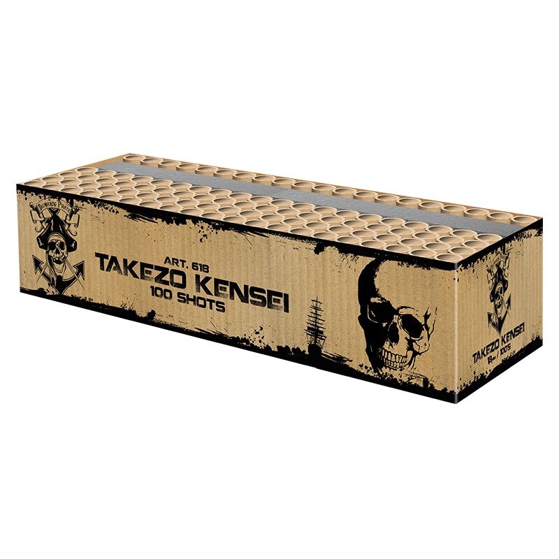 Jetzt Takezo Kensei 100-Schuss-Feuerwerk-Batterie ab 42.49€ bestellen