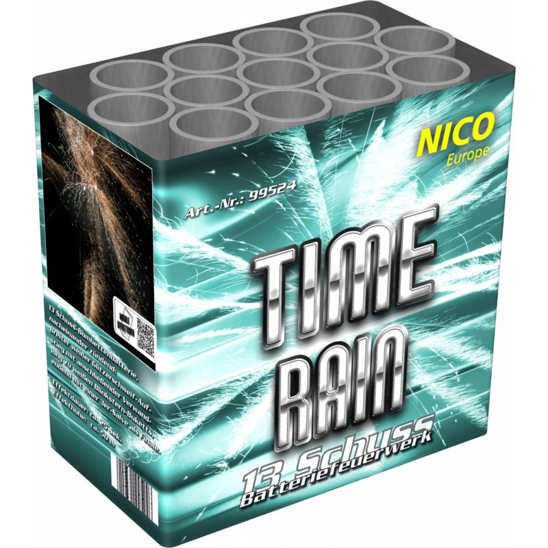 Jetzt Time Rain 13-Schuss-Feuerwerk-Batterie ab 14.99€ bestellen