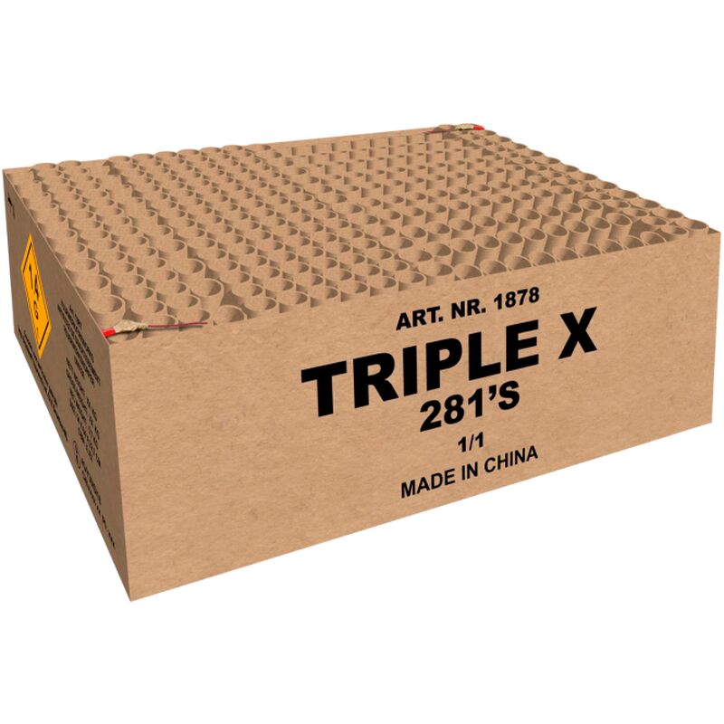 Jetzt Triple X 281-Schuss-Feuerwerkverbund (Double Compound) ab 280.49€ bestellen