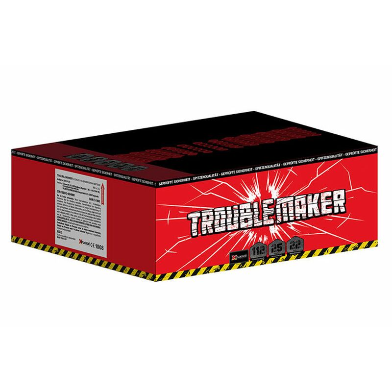 Jetzt Troublemaker 112-Schuss-Feuerwerk-Batterie ab 47.59€ bestellen