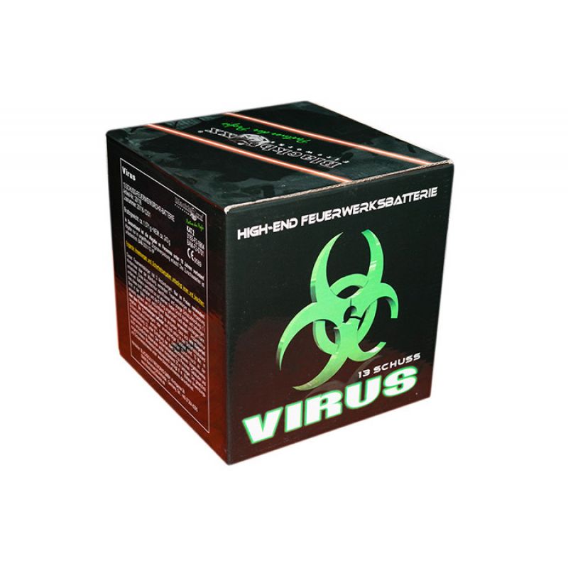 Jetzt Virus 13-Schuss-Feuerwerk-Batterie ab 24.29€ bestellen