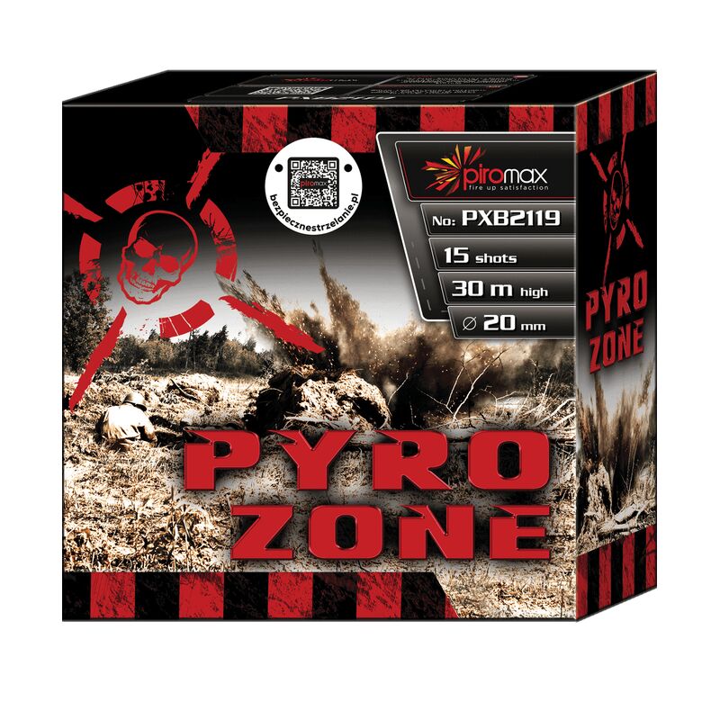 Jetzt Pyro Zone 15-Schuss-Feuerwerk-Batterie ab 7.64€ bestellen