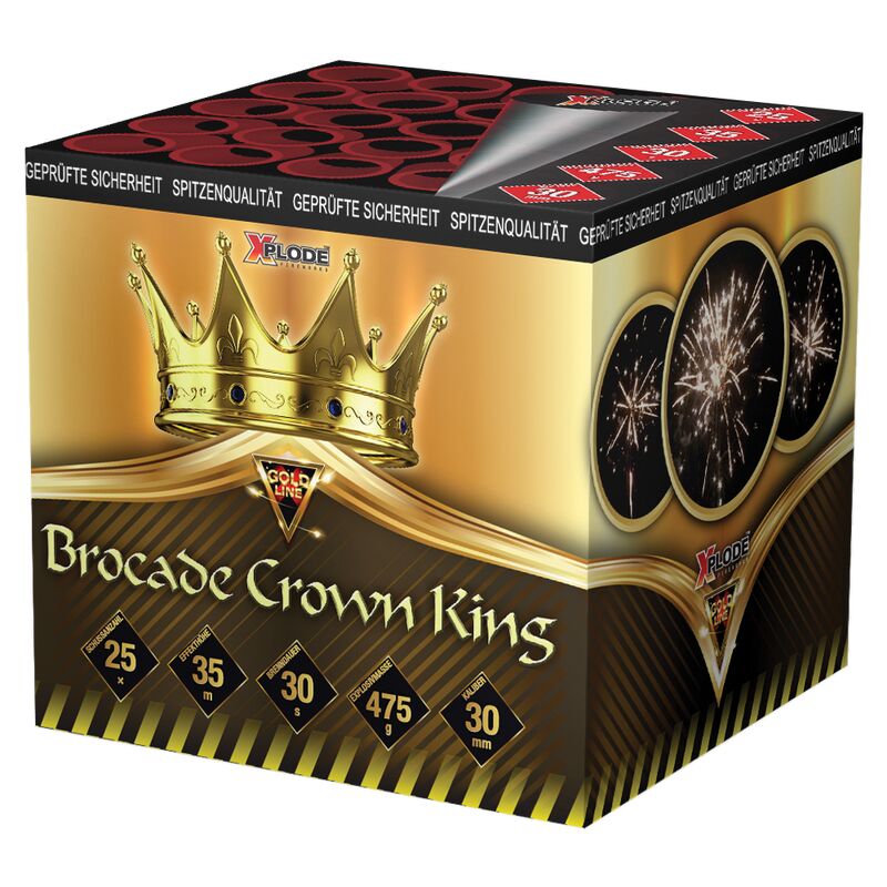 Jetzt Brocade Crown King 25-Schuss-Feuerwerk-Batterie ab 23.79€ bestellen