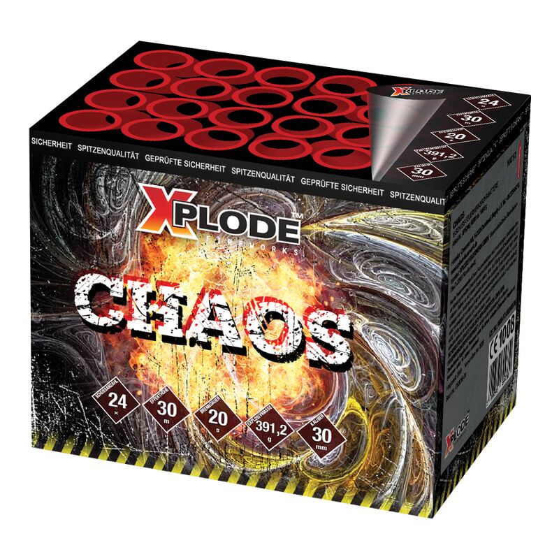 Jetzt Chaos 30-Schuss-Feuerwerk-Batterie ab 21.24€ bestellen
