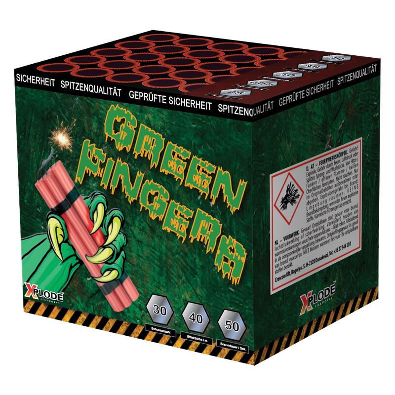 Jetzt Green Fingers 30-Schuss-Feuerwerk-Batterie ab 20.69€ bestellen