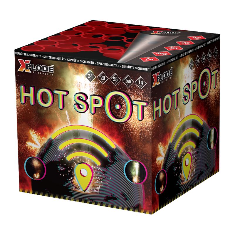Jetzt Hot Spot 24-Schuss-Feuerwerk-Batterie ab 21.24€ bestellen