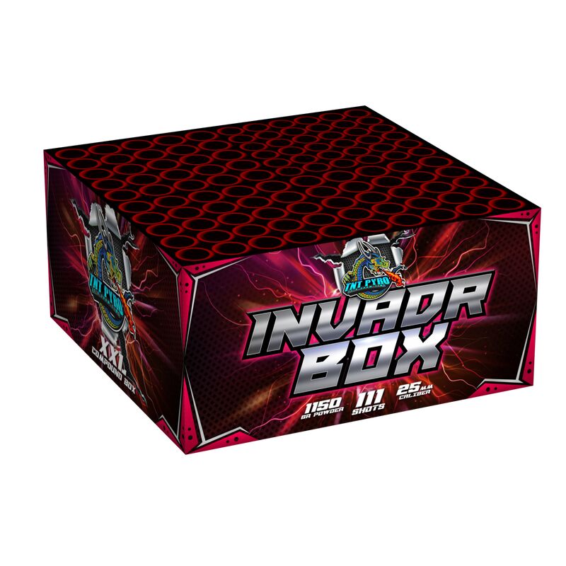 Jetzt Invadr Box 111-Schuss-Feuerwerkverbund ab 63.74€ bestellen