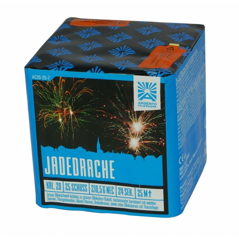Jetzt Jadedrache 25-Schuss-Feuerwerk-Batterie ab 11.89€ bestellen