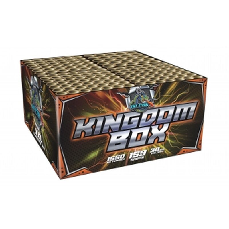 Jetzt Kingdom Box 159-Schuss-Feuerwerkverbund ab 123.24€ bestellen