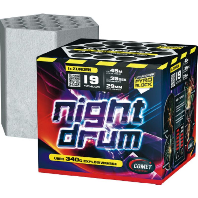 Jetzt Night Drum 19-Schuss-Feuerwerk-Batterie ab 20.69€ bestellen