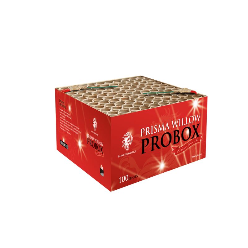 Jetzt Prisma Willow Probox 100-Schuss-Feuerwerkverbund ab 97.74€ bestellen