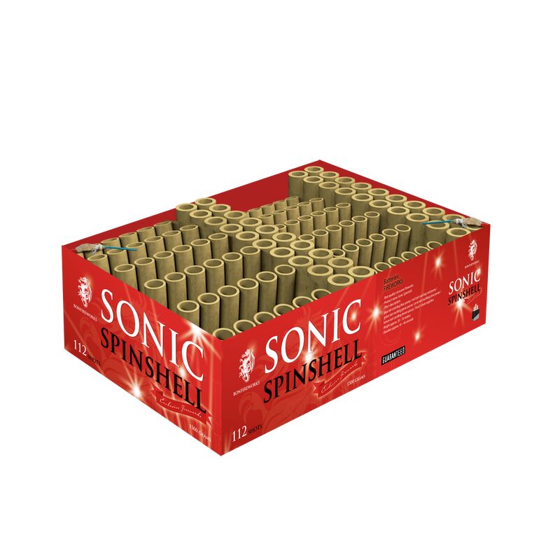 Jetzt Sonic Spinshell 112-Schuss-Feuerwerkverbund ab 106.24€ bestellen