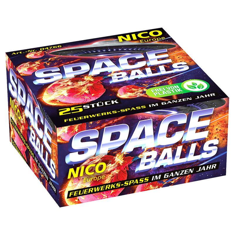 Jetzt Space Balls Knatterbälle-25 Stück ab 5.99€ bestellen