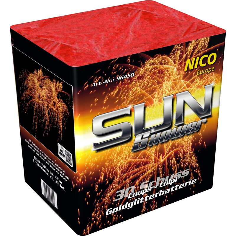 Jetzt Sun Shower 30 Schuss-Feuerwerk-Batterie ab 49.49€ bestellen
