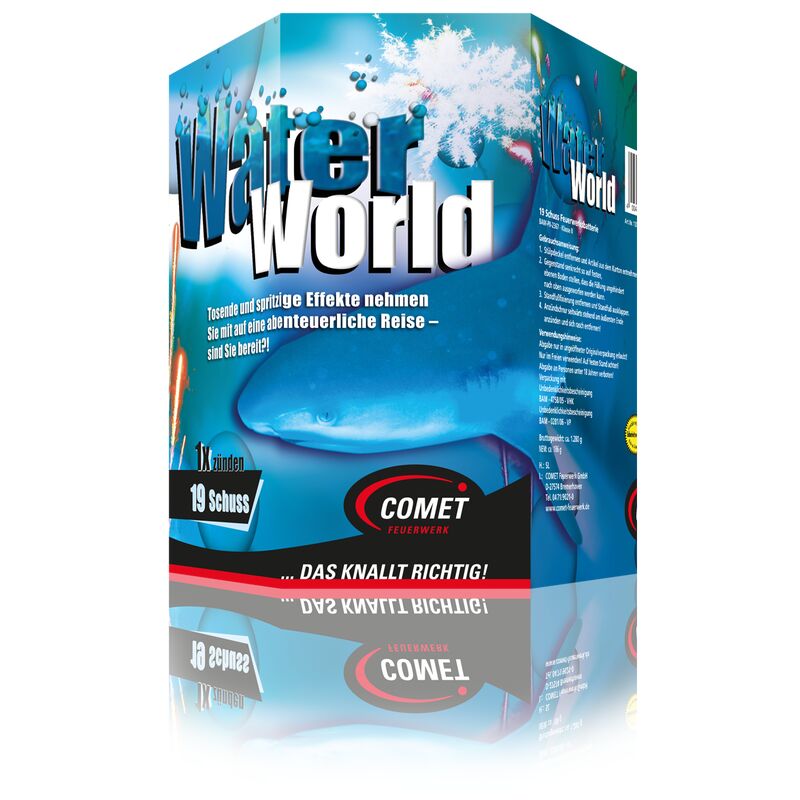 Jetzt Water World 19-Schuss-Feuerwerk-Batterie ab 8.49€ bestellen
