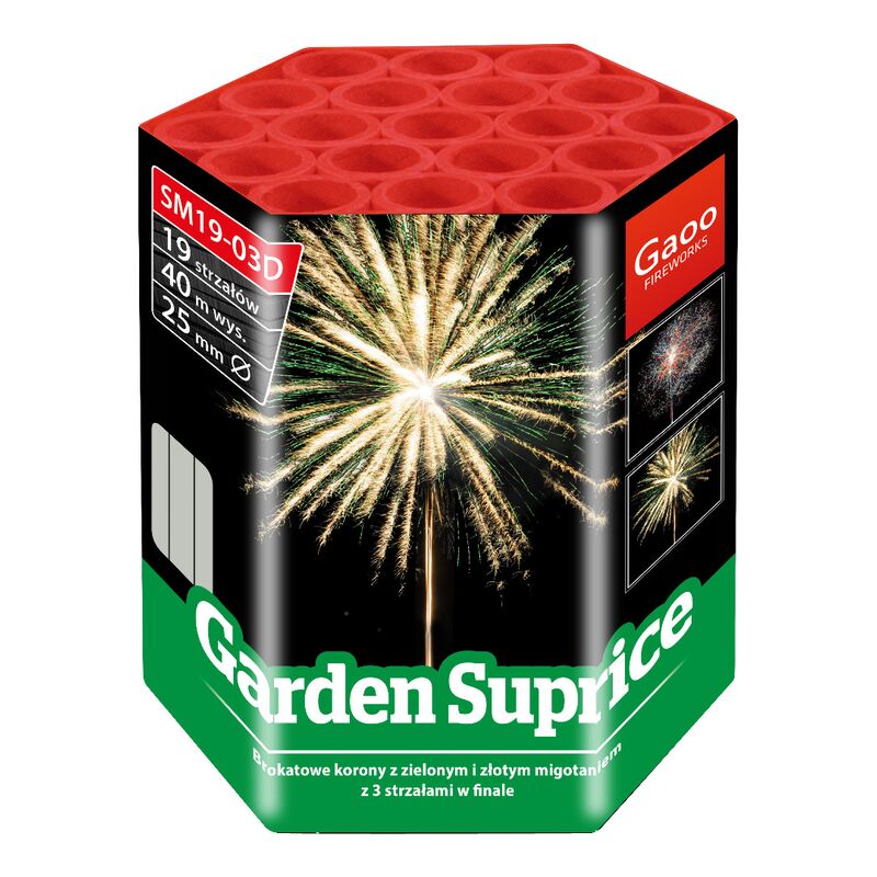 Jetzt Garden Surprise 19-Schuss-Feuerwerk-Batterie ab 18.69€ bestellen